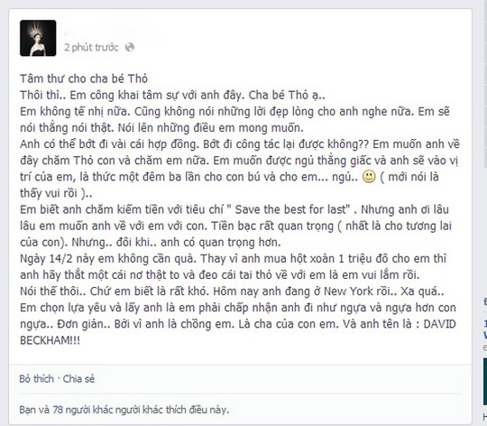 Sao Việt đùa trên Facebook: Gậy ông đập lưng ông!