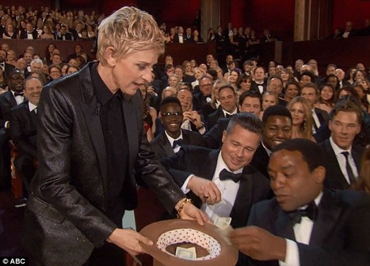 Những khoảnh khắc hài hước tại Oscar 2014
