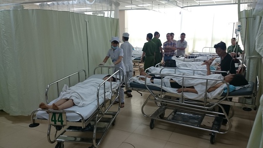 Những bệnh nhân nằm điều trị tại bệnh viện