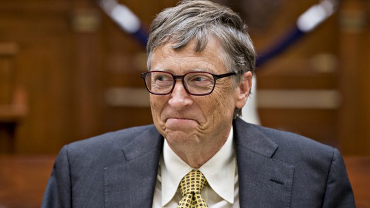 Tỉ phú Bill Gates. Ảnh: AP