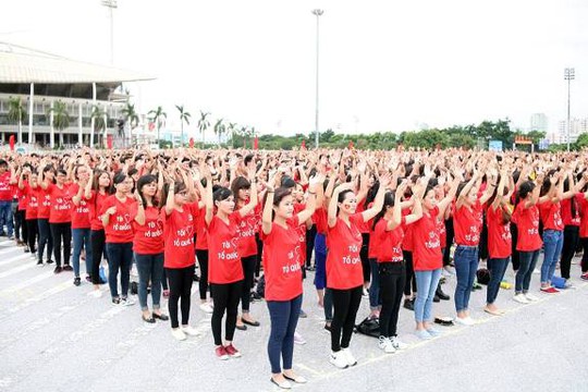Hơn 12.000 đoàn viên, thanh niên tham gia chương trình điểm hẹn thanh niên “Tôi yêu Tổ quốc tôi” do Thành đoàn Hà Nội tổ chức