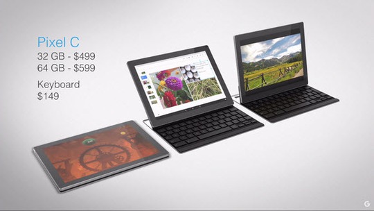 Pixel C, tablet Android 6.0 cao cấp từ Google