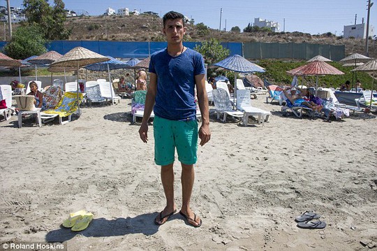 Adil Demirtas, 18, said he was profoundly affected by the discovery of the bodies on the beach yesterday