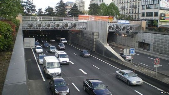 Tunnel du Landy Paris