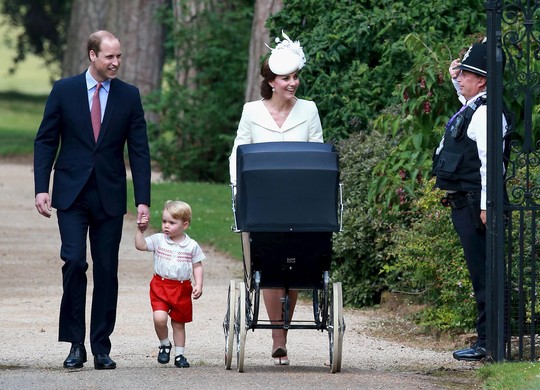 Gia đình Hoàng tử William Ảnh: REUTERS