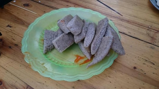 Bánh tam giác mạch, món ngon độc đáo của vùng cao Hà Giang