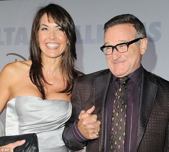 Robin Williams và người vợ thứ ba Susan