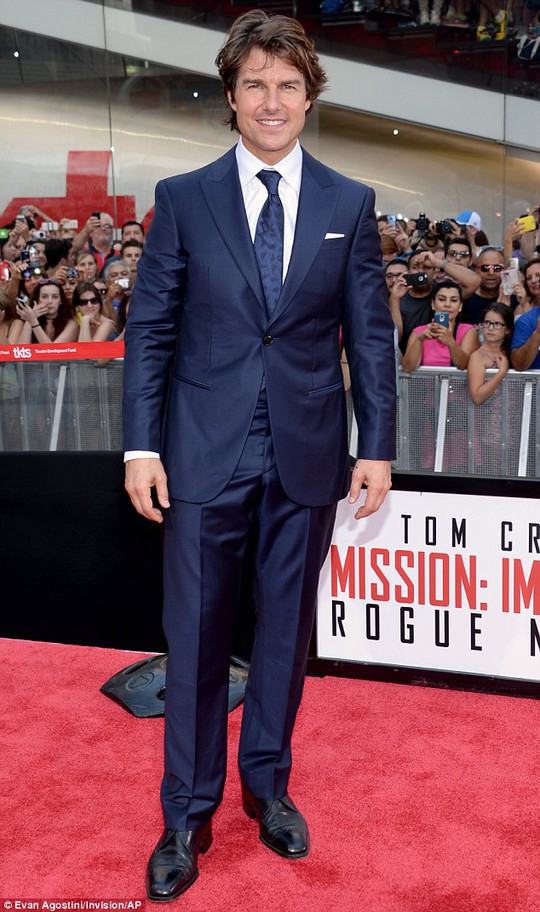 Tom Cruise tại Quảng trường Thời Đại ở New York-Mỹ