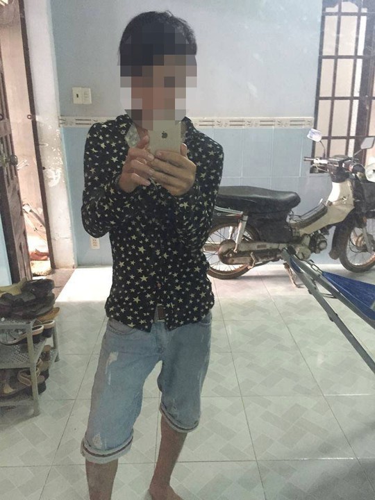 Ảnh Nguyễn Đình Lộc đang được phổ biến trên mạng