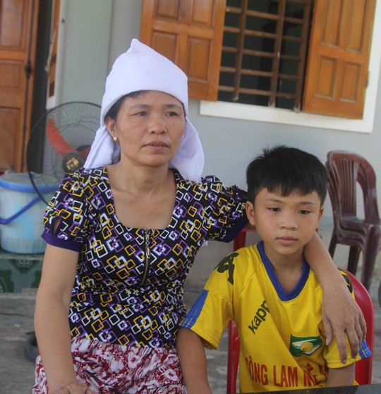 Bà Nguyễn Thị Tú vẫn chưa hết bàng hoàng trước cái chết bất ngờ của chồng