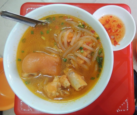 Giò heo được cho là đã làm nên đặc trung cho tô bánh canh