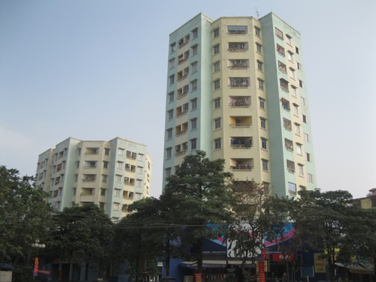 Chung cư 9B, khu đô thị mới Đại Kim, Phường Đại Kim, Quận Hoàng Mai (Hà Nội), nơi liên tục xảy ra sự cố thang máy