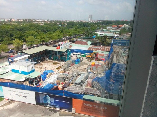 Toàn cảnh hiện trường