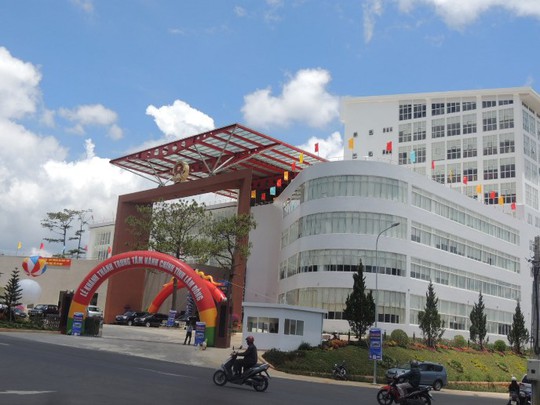 Trung tâm hành chính tập trung tỉnh Lâm Đồng khánh thành hồi tháng 1-2015