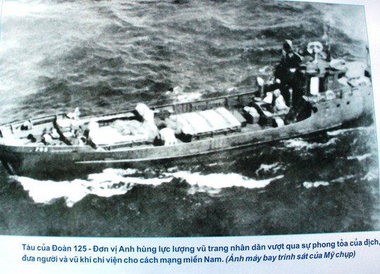 Lữ đoàn 125 – tàu không số tiếp tế vũ khí cho Miền Nam