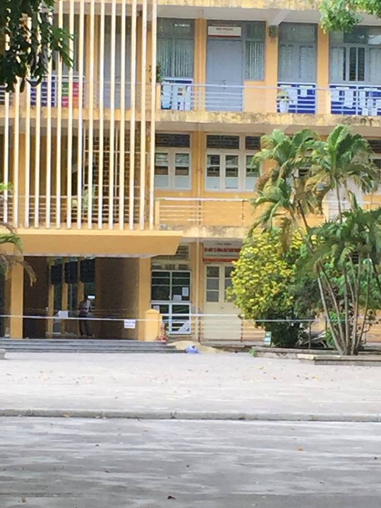 Ngôi nhà trong trường ĐH Bách Khoa Hà Nội, nơi xảy ra vụ việc