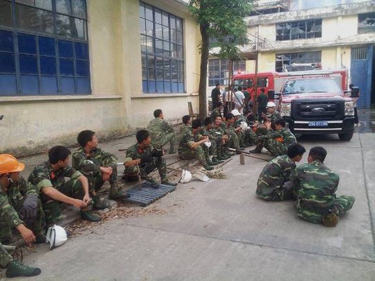 Hà Nội: Cháy lớn tại một liên doanh ô tô