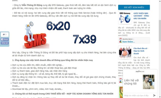 Các dịch vụ cho thuê đầu số 6xxx, 7xxx, 8xxx được chào mời công khai trên mạng