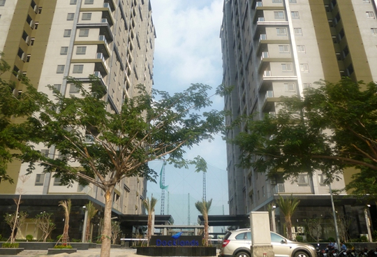 Hai Blocks nhà đã hoàn tất của dự án Docklands Sài Gòn