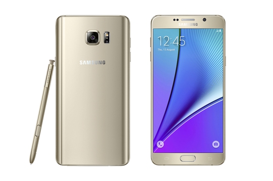 Galaxy Note 5 có thiết kế nguyên khối với pin không thể tháo rời.