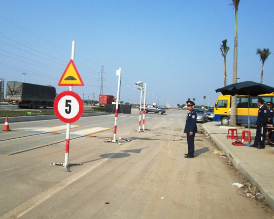Trạm kiểm tra tải trong xe lưu động tỉnh Thanh Hóa, nơi xảy ra sự việc