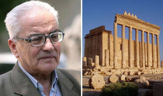 Ông Khaled al-Assad, một chuyên gia khảo cổ hàng đầu Syria 82 tuổi. Ảnh: Facebook