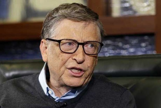 Bill Gates là tỉ phú giàu nhất thế giới năm 2015. Ảnh: AP