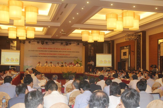 Nhiều ý kiến tại Diễn đàn kinh tế mùa Xuân 2015 cho rằng kinh tế đã phục hồi nhưng thiếu ổn định Nhiều ý kiến tại Diễn đàn kinh tế mùa Xuân 2015 cho rằng kinh tế đã phục hồi nhưng thiếu ổn định