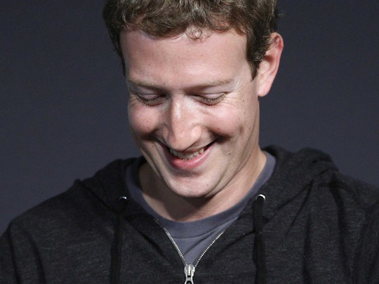 Ông chủ Facebook Mark Zuckerberg