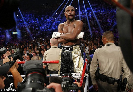 Mayweather không ngại tái đấu bởi anh sẽ kiếm được không ít tiền du thắng hay thua