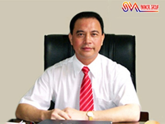 Chủ tịch HĐQT kiêm Tổng Giám đốc Công ty SVA Nguyễn Minh Sơn khi chưa bị bắt
