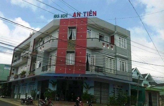 Nhà nghỉ A.T, nơi xảy ra vụ việc