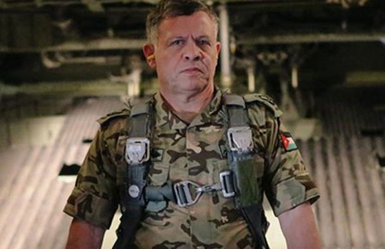 Quốc vương Jordan Abdullah cam kết nước này sẽ đóng vai trò lớn hơn trong liên minh quân sự chống IS do Mỹ dẫn đầu. Ảnh: The Royal Hashemite Court