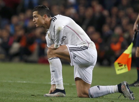 Tiền đạo Ronaldo, người luôn thích dùng tiểu xảo bên cạnh tài năng thực sự của mình