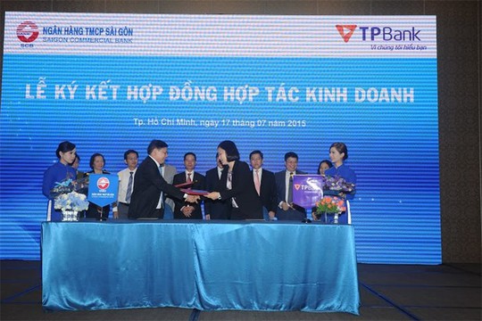 SCB và TPBank lần đầu tiên hợp tác thu hộ tiền mặt