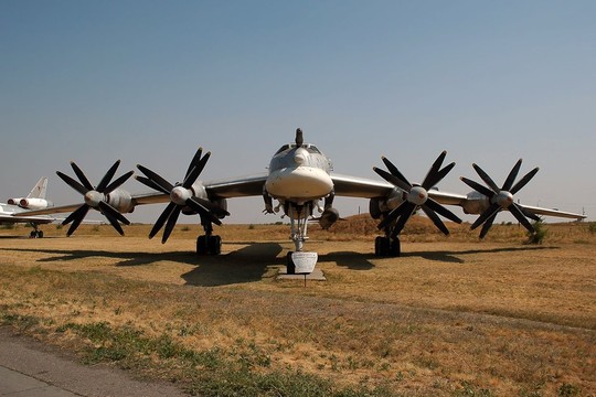 Máy bay ném bom Tupolev Tu-95. Ảnh: Wikimedia Commons