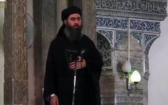 Thủ lĩnh tối cao IS Abu Bakr al-Baghdadi. Ảnh: PTI