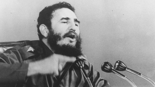 Cố lãnh tụ Cuba Fidel Castro. Ảnh: KEYSTONE