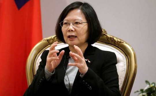 Nhà lãnh đạo Đài Loan Thái Anh Văn. Ảnh: REUTERS