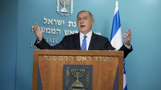 Thủ tướng Israel chỉ trích phát biểu của Ngoại trưởng Mỹ. Ảnh: FLASH90