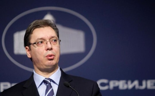 
Thủ tướng Serbia Aleksandar Vučić. Ảnh: EPA
