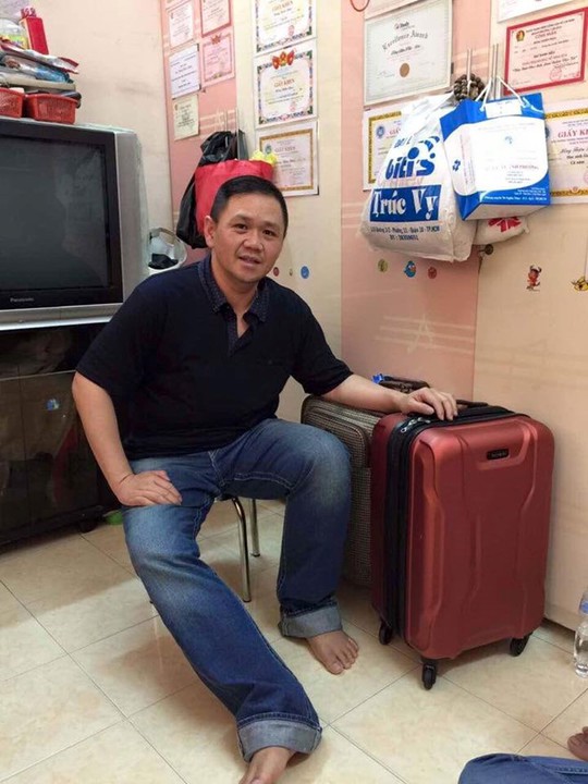 Minh Béo thông báo mình đã trở về Việt Nam.