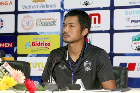 HLV U21 Thái Lan Ithsara Sritharon cho rằng U21 Việt Nam mạnh hơn U21 HAGL