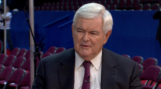 Cựu Chủ tịch Hạ viện Newt Gingrich. Ảnh: CBS NEWS