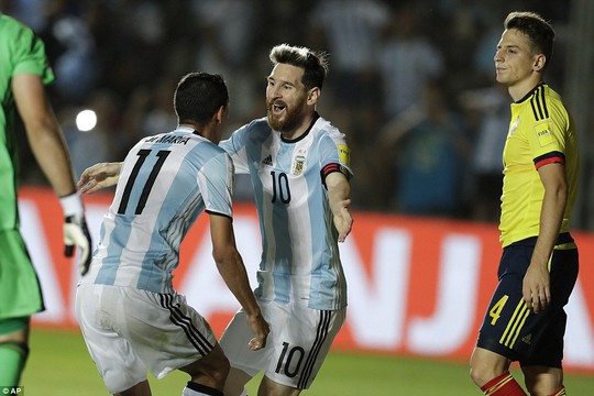 
Messi góp công lớn giúp Argentina chiến thắng
