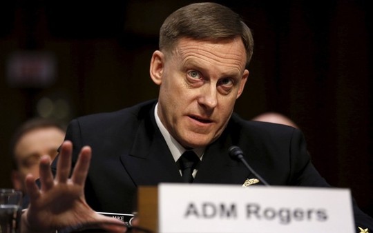 
Giám đốc NSA Michael Rogers. Ảnh: Reuters
