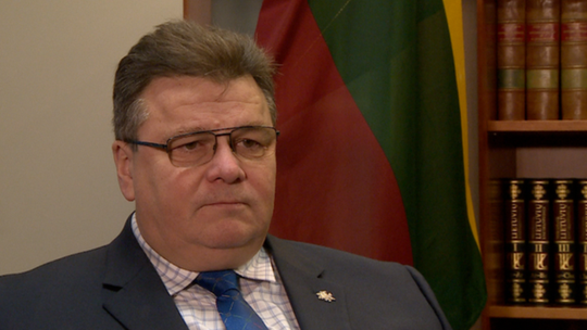 
Ngoại trưởng Lithuania Linas Linkevicius. Ảnh: BBC
