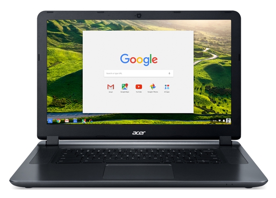 
Mặc dù thuộc phân khúc phổ thông nhưng Acer Chromebook 15 có thiết kế khá hoàn chỉnh, nặng chỉ 1,9kg.
