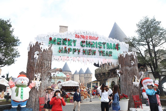 Đến Bà Nà Hills trải nghiệm Noel cổ tích
