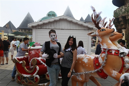 Đến Bà Nà Hills trải nghiệm Noel cổ tích